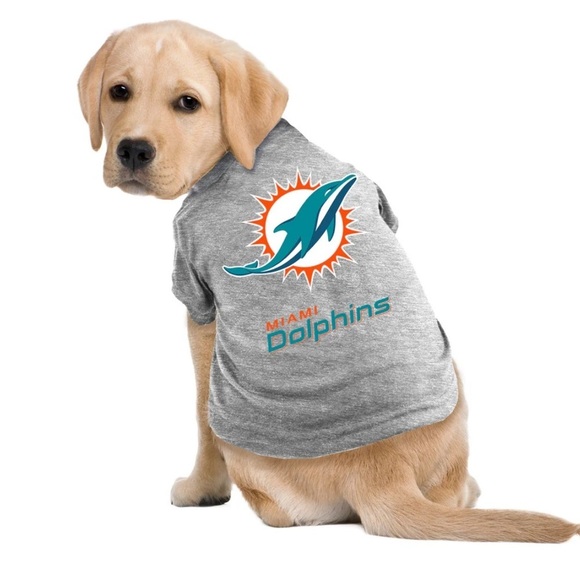 Little Earth Other - Miami Dolphins Logo NFL Gear Dog Cat Pet Little Earth Shirt Football Size Small